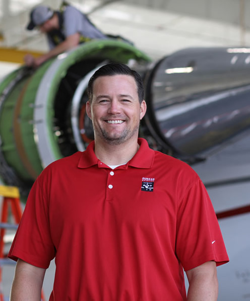 Brad, Engine Line Manager - Duncan Aviation